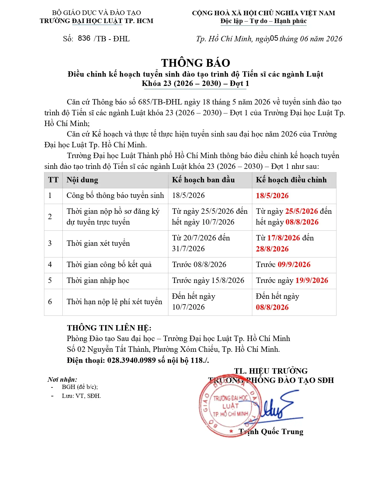 20260605-tb836-dieu-chinh-ke-hoach-tuyen-sinh-tien-si-2026-signed-page-0001.webp