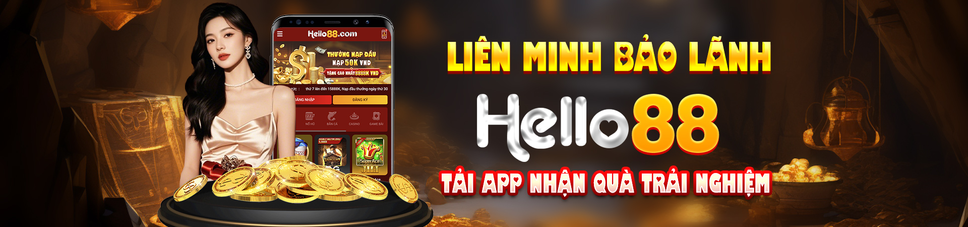 logo Hello88 Trò chơi sòng bạc trực tuyến hay nhất, thương hiệu